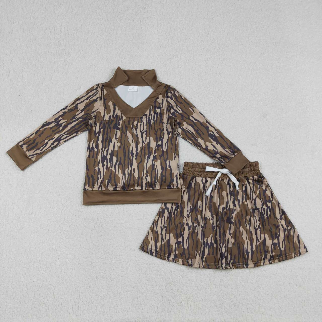 Bottomland pullover matching skirt girls long sleeve outfit