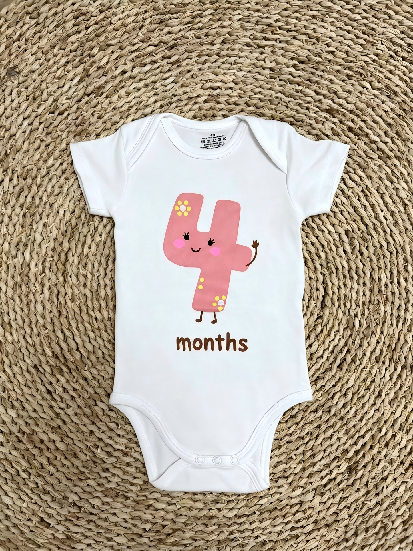 USA SHOP newborn to one years old design baby short sleeve cotton unisex romper