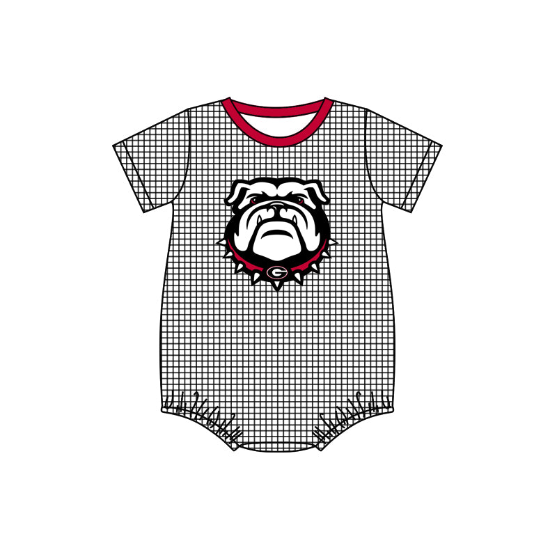 toddle baby boy team dog romper