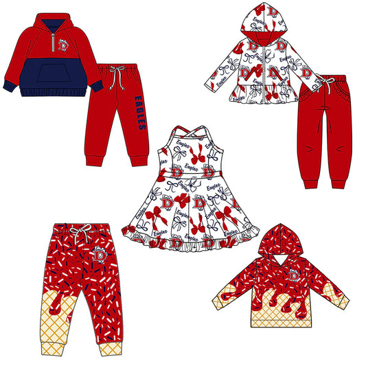 Toddle baby custom team design matching outfit