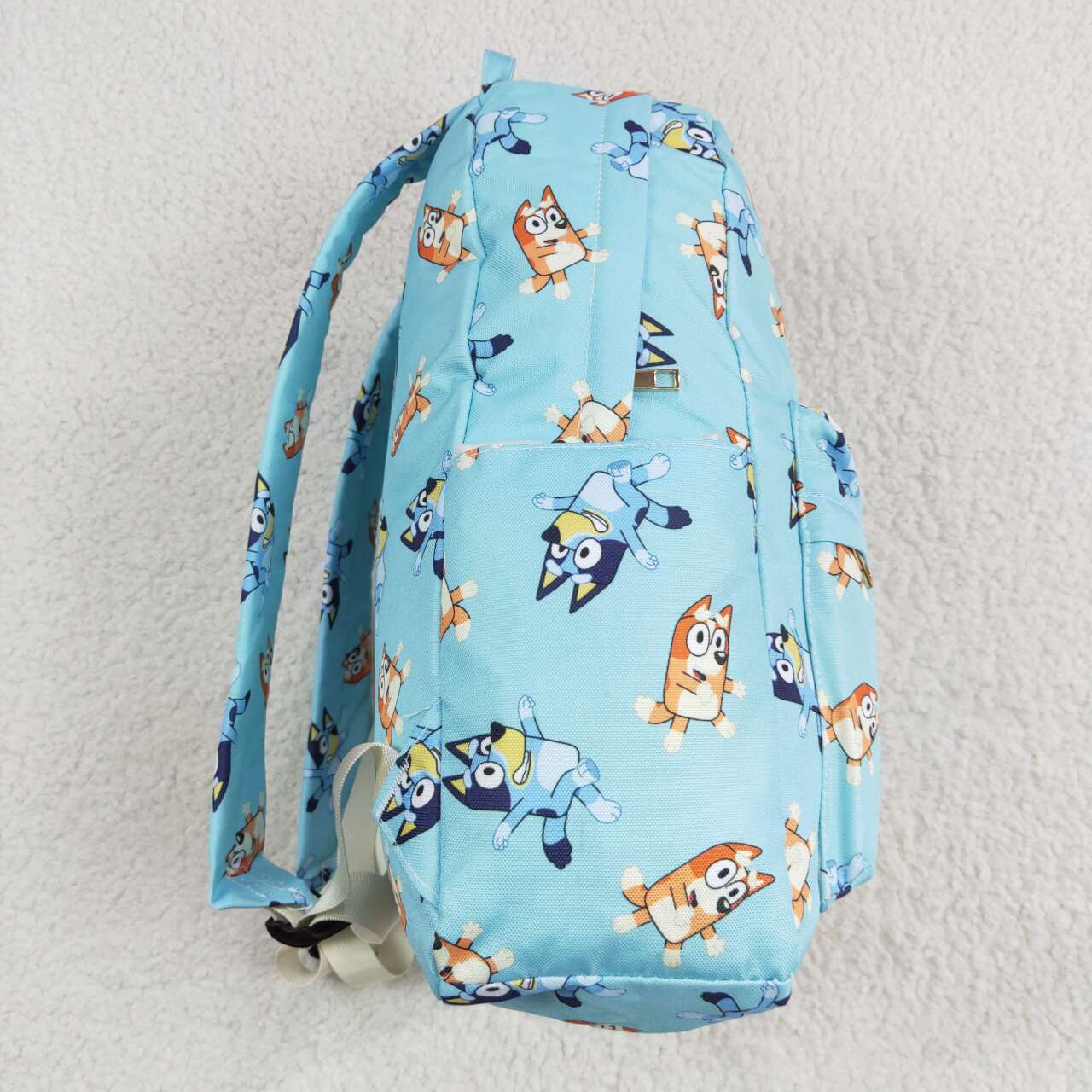 infant baby girls blue cartoon dog backpack