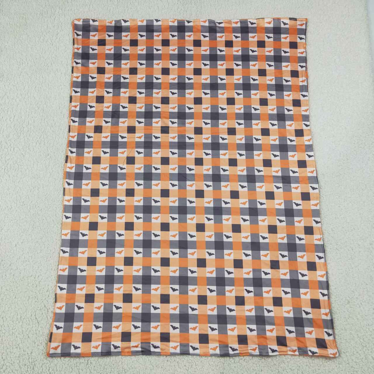 Toddle kids Halloween bat soft blanket