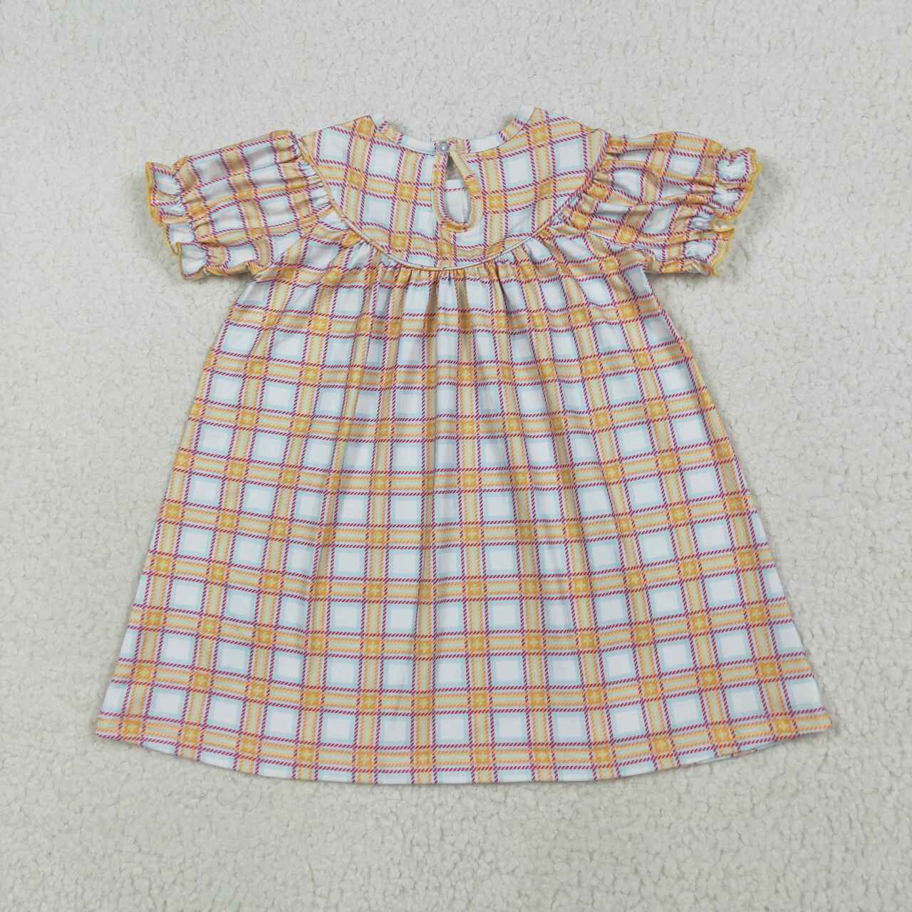 Toddle girls farm animal  smocked dress