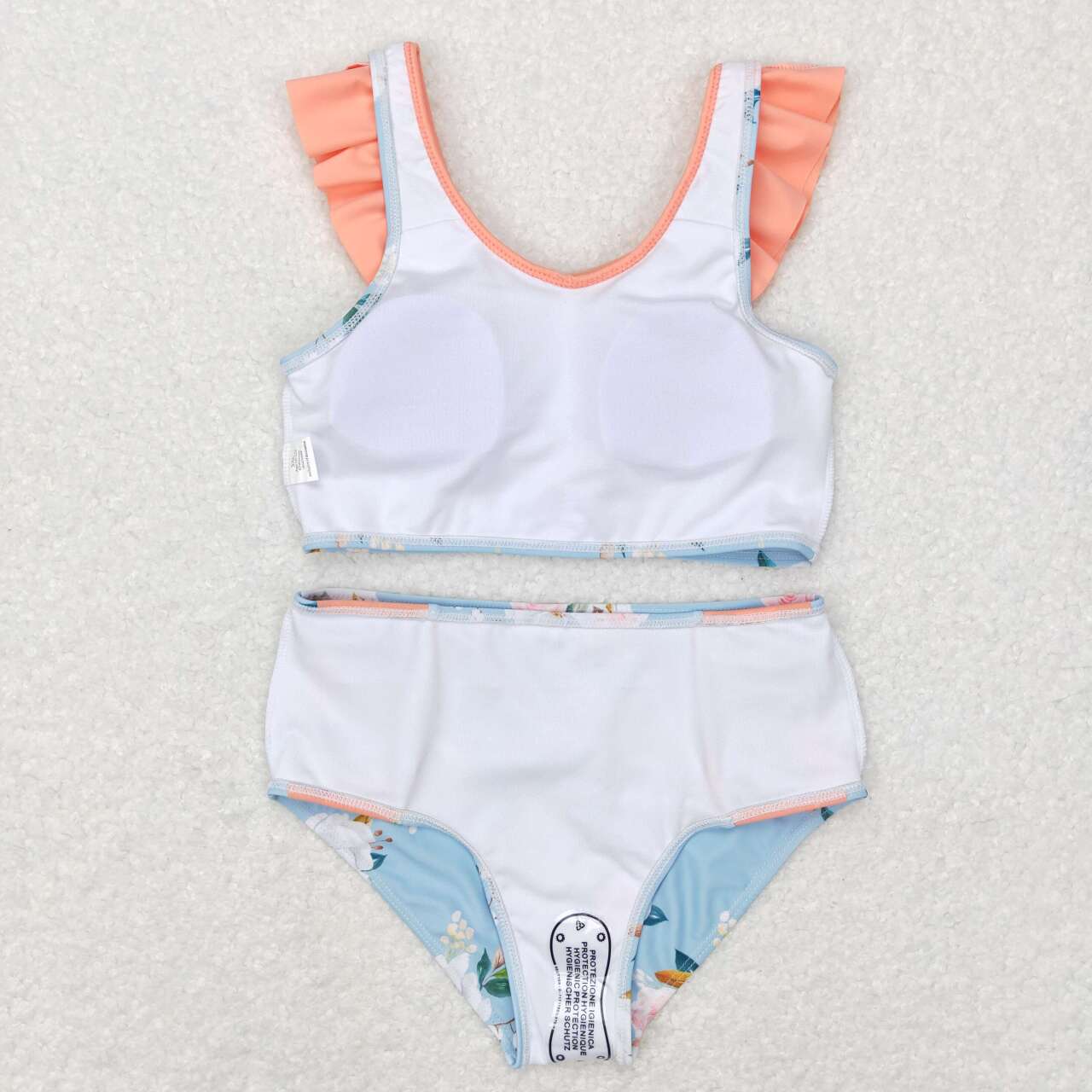 baby floral bathing suit kids swimwear