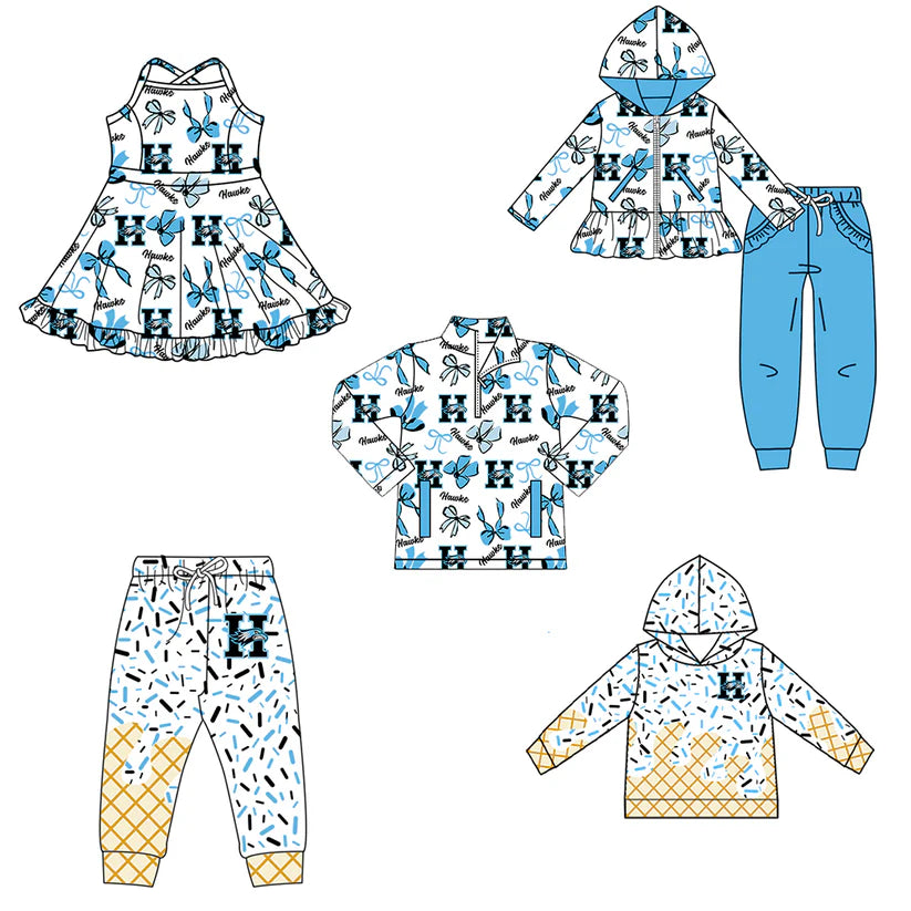 Toddle baby custom team design matching outfit