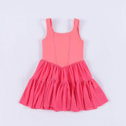 toddle girls pink color dress