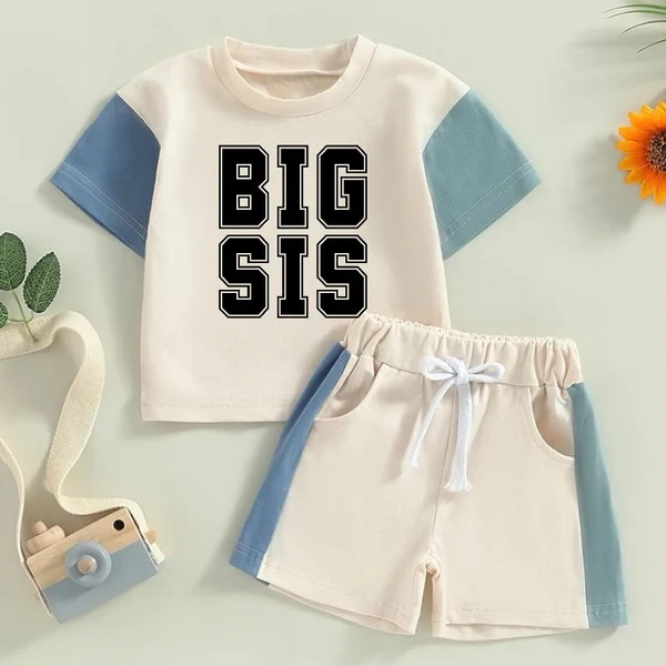 big sister girl clothing set