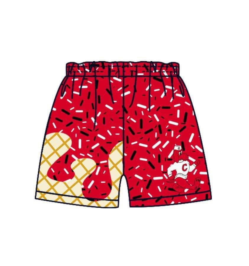 toddle baby  custom team shorts