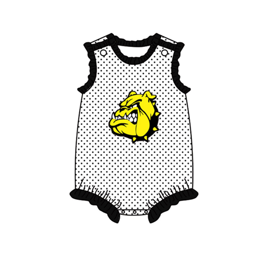 toddle girls tiger team design romper