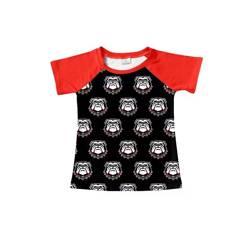 baby boy short sleeve colleague team shirt