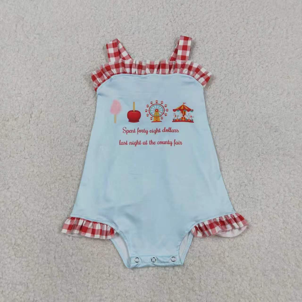 Baby boy county fair summer outfit