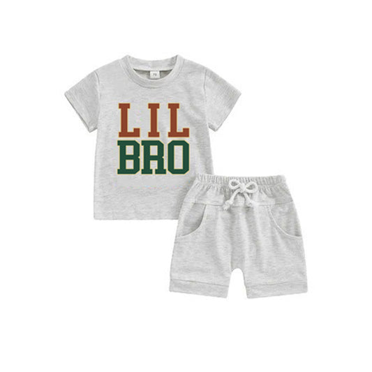 baby boy litter brother sibling  clothing set