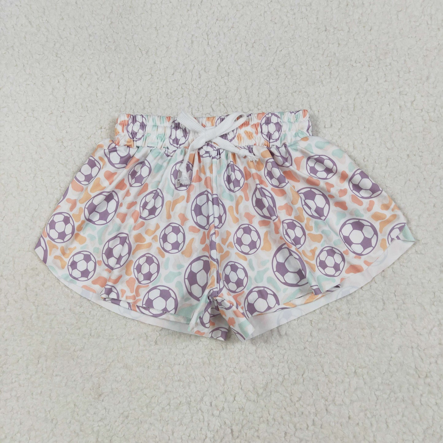 Toddle baby girls colorful bow shorts