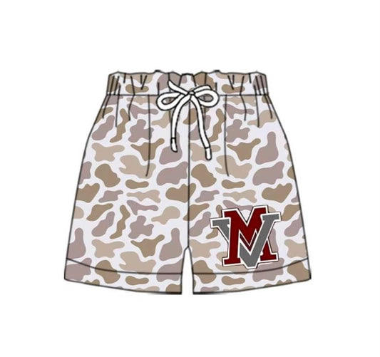 Custom Team Design Mama and Me summer Shorts girl collegiate shorts