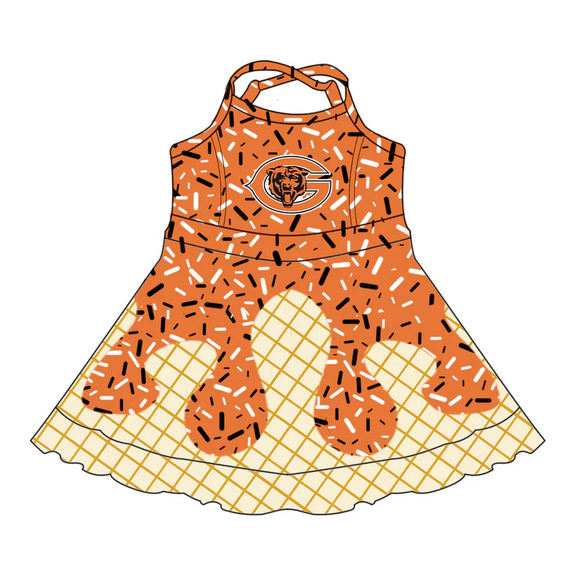 Toddle baby custom team design matching outfit