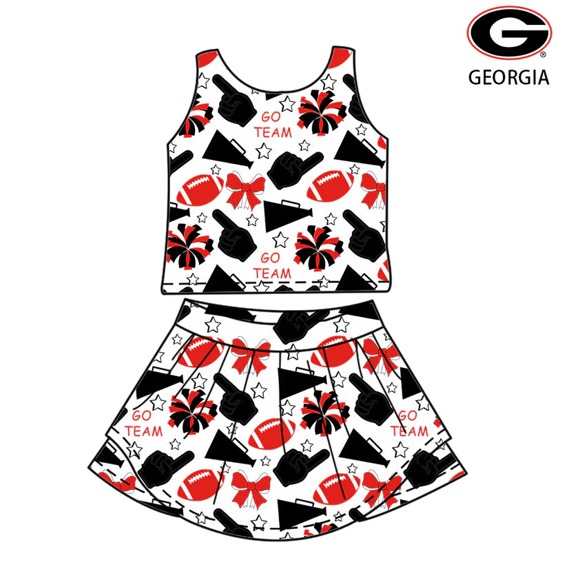 toddle girls custom team skirt dress swim fabrics