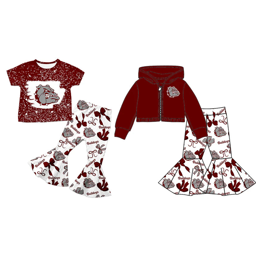 Toddle kids custom college team design matching outfit