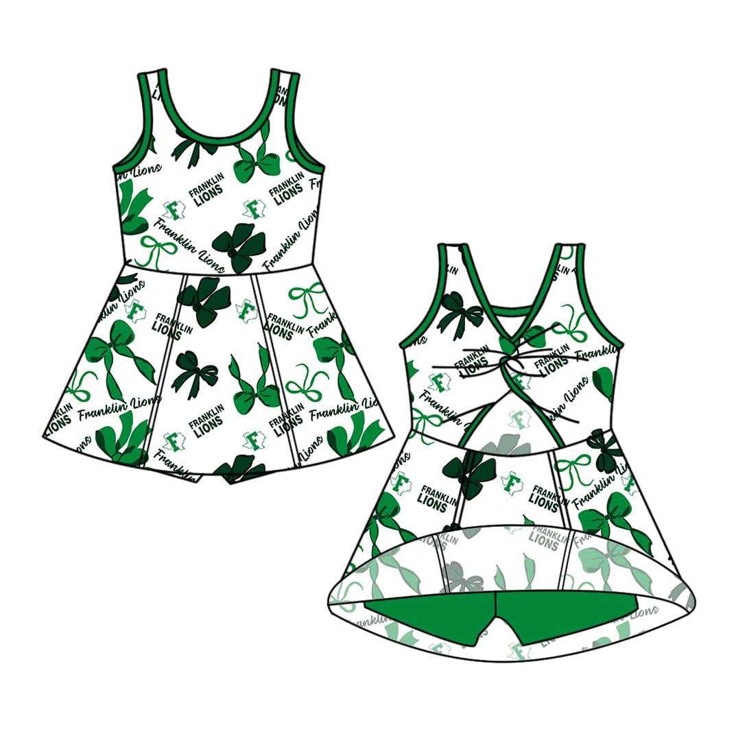 toddle girls custom team dress swim fabrics