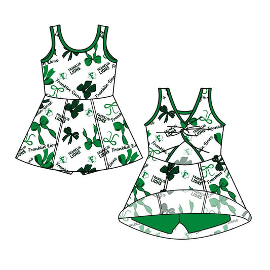 toddle girls custom team dress swim fabrics