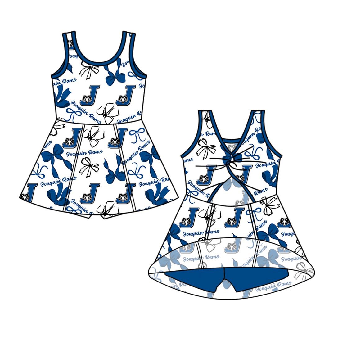toddle girls custom team dress swim fabrics