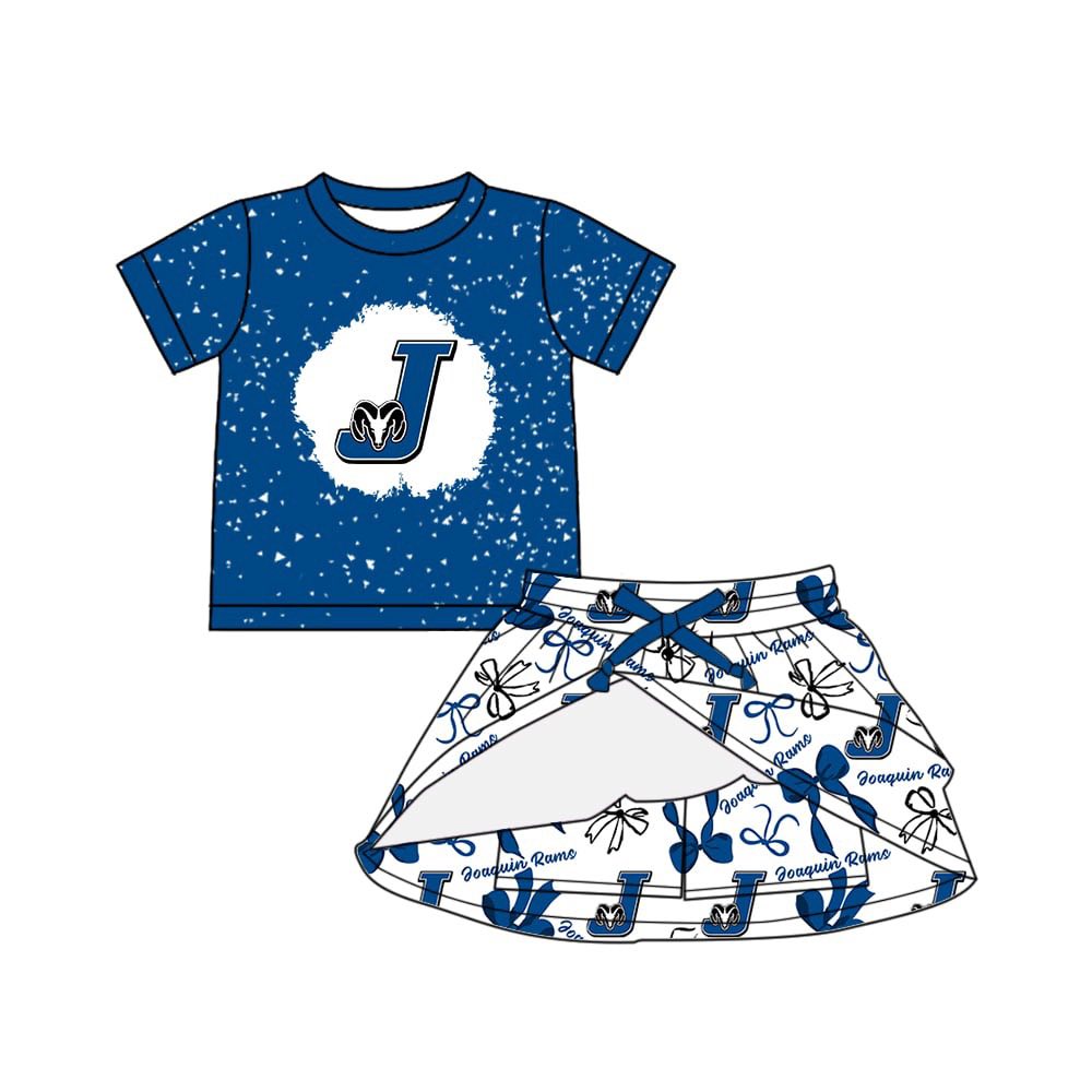 Baby girls custom team cheer outfit add shorts