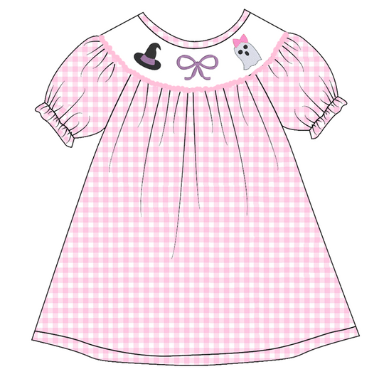 Halloween ghost wholesale girls boutique dress