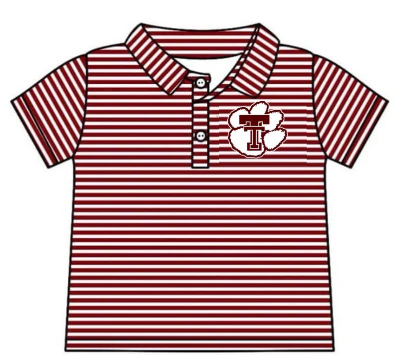 Kids short sleeve custom team polo shirt