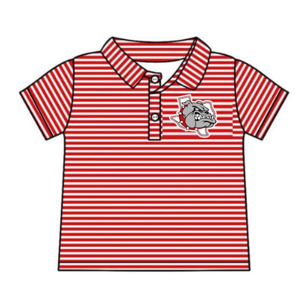 Kids short sleeve custom team polo shirt