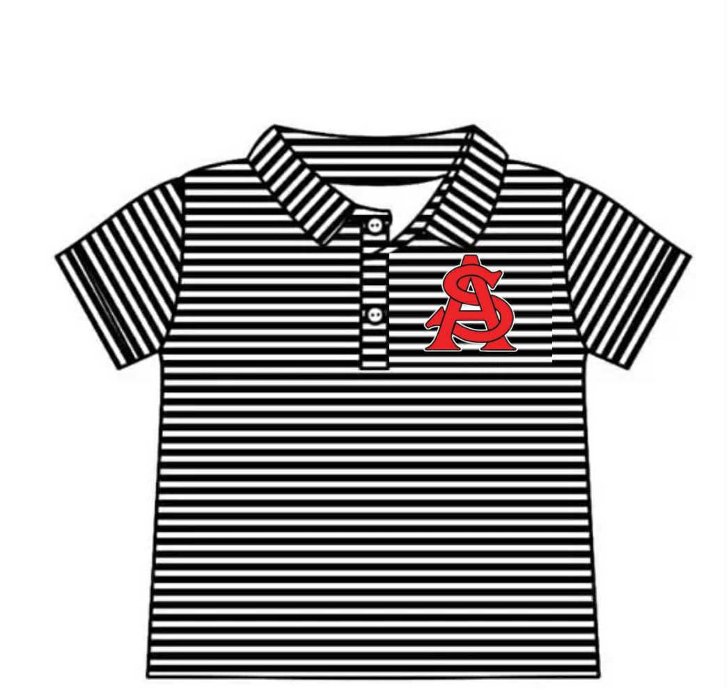 Kids short sleeve custom team polo shirt
