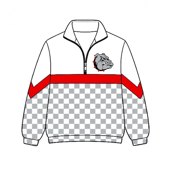 Kids team style long sleeve pullover top