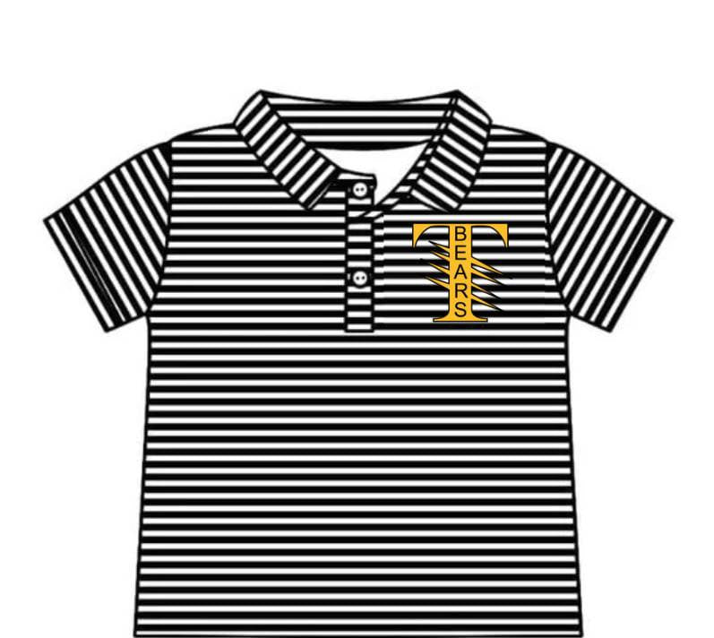 Kids short sleeve custom team polo shirt