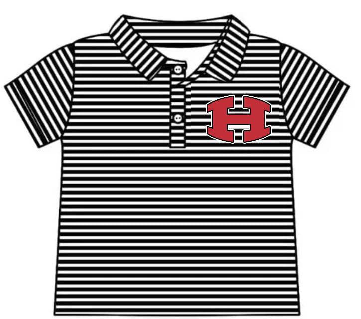 Kids short sleeve custom team polo shirt