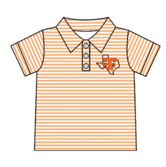 Kids short sleeve custom team polo shirt