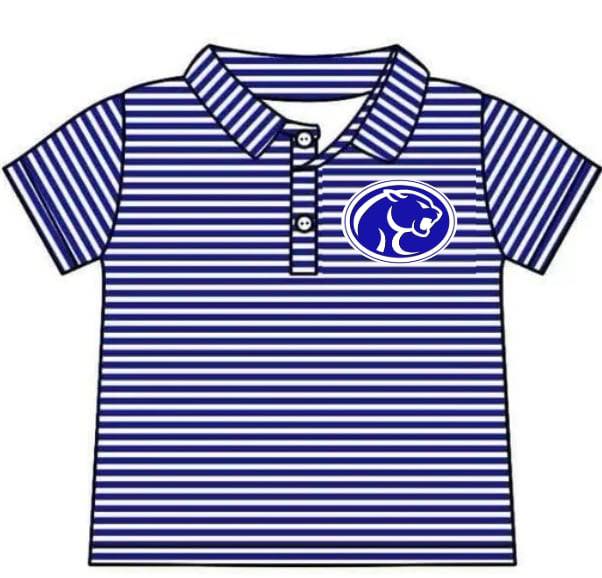 Kids short sleeve custom team polo shirt