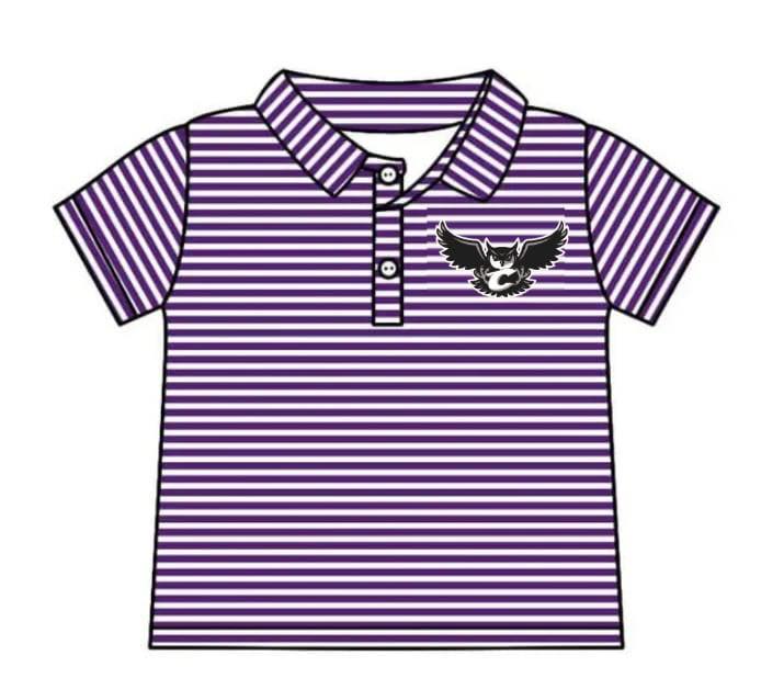 Kids short sleeve custom team polo shirt