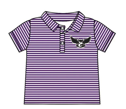 Kids short sleeve custom team polo shirt
