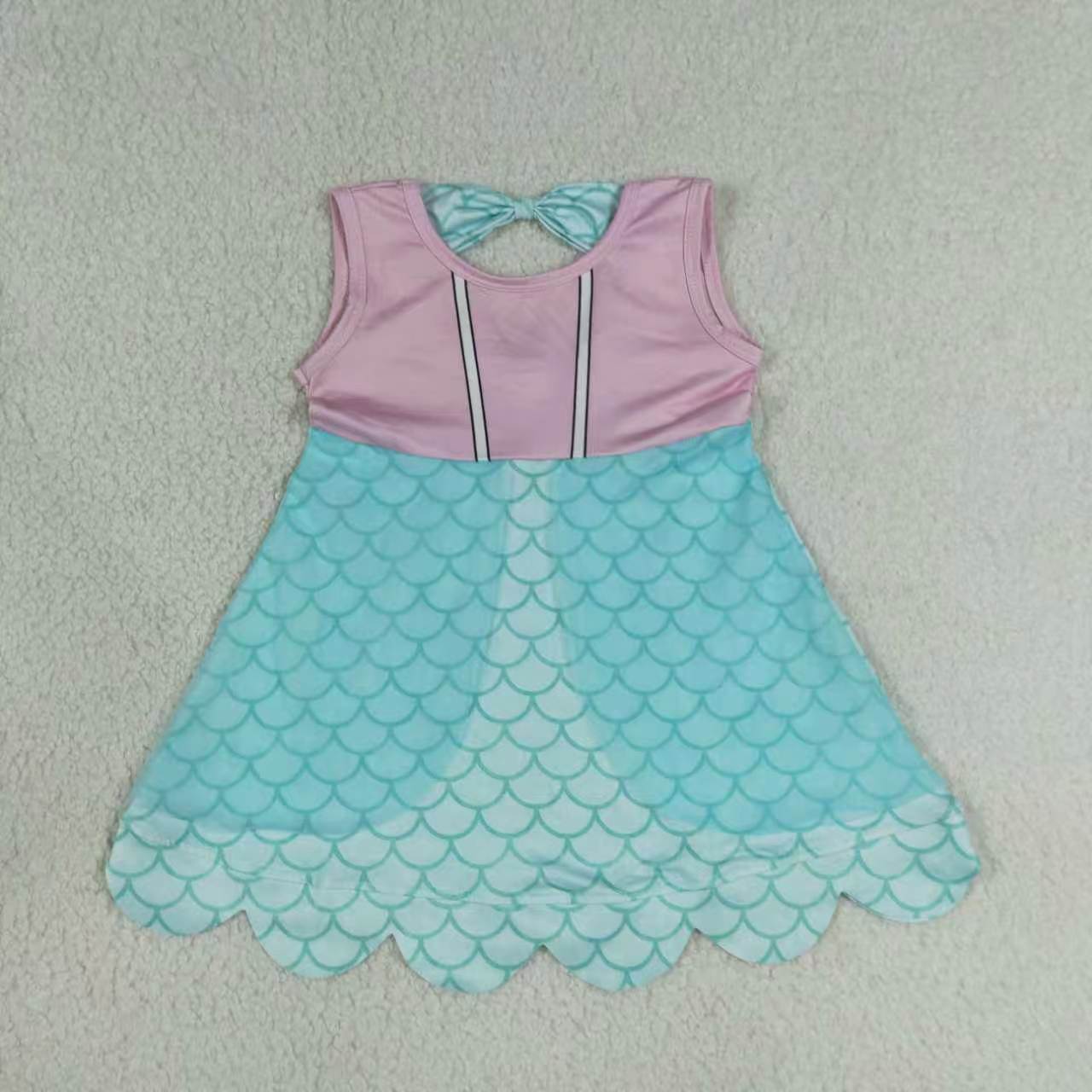 Baby girls red polka princess dress