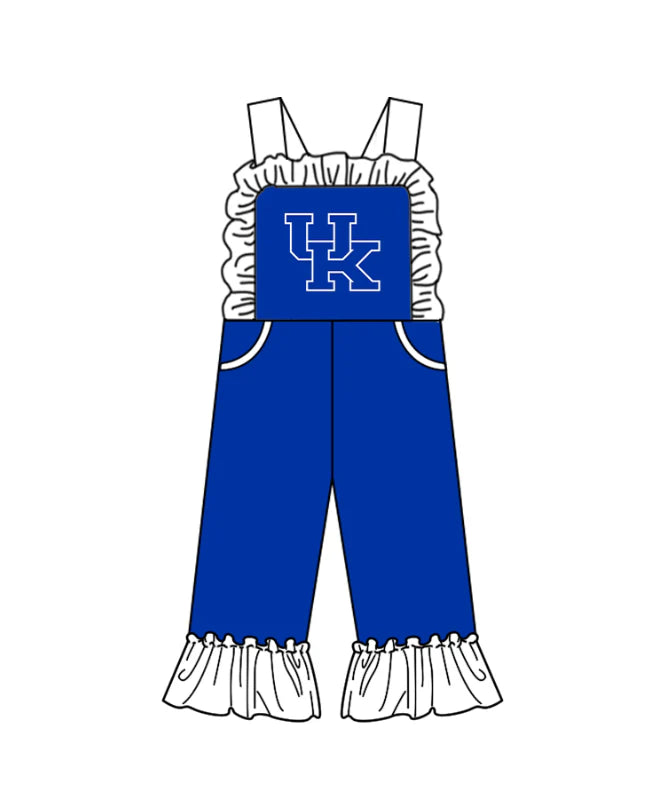 toddle girls custom team design jumpsuit wholesale factory price