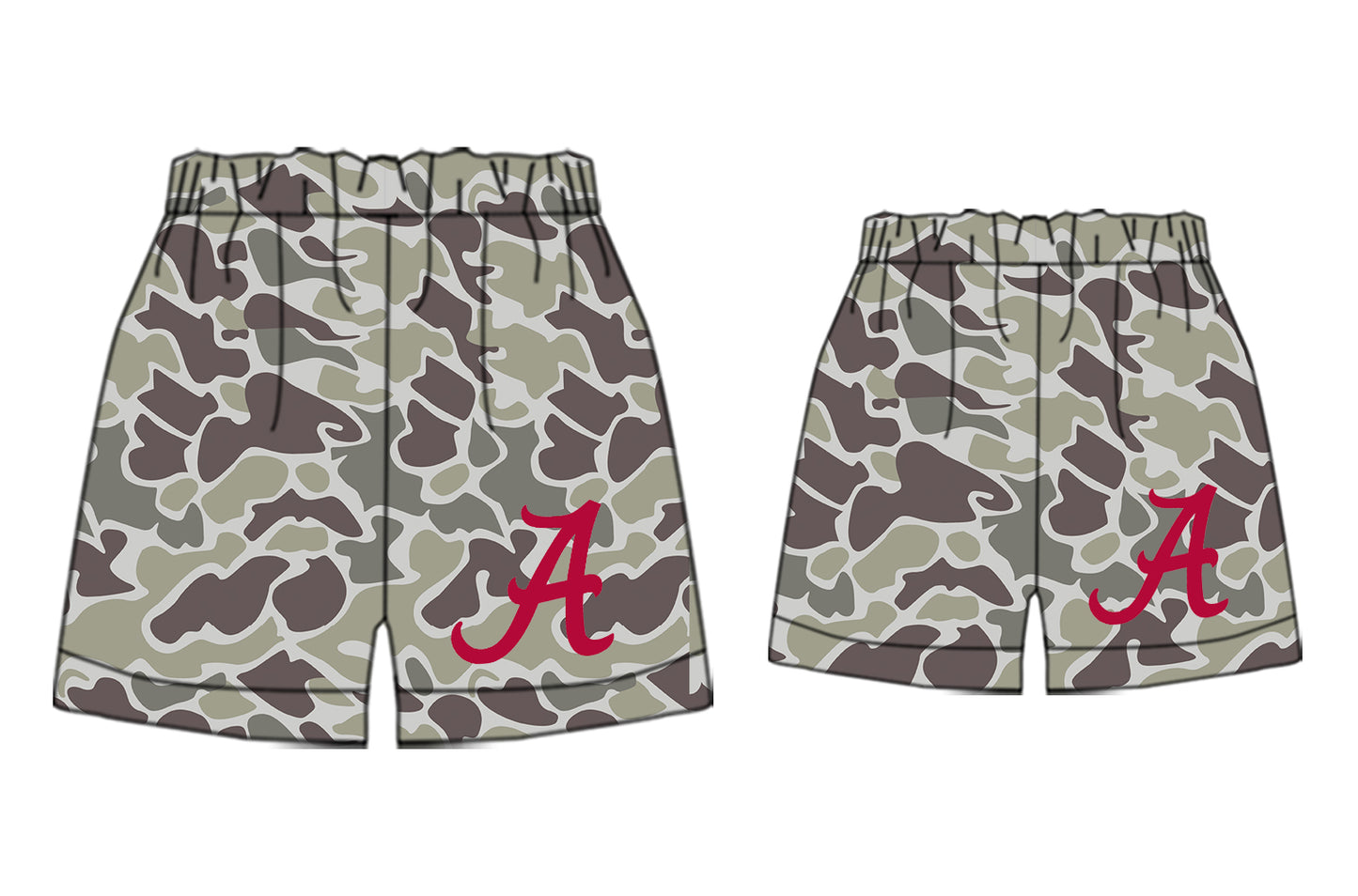 Adult kids family design custom team summer shorts