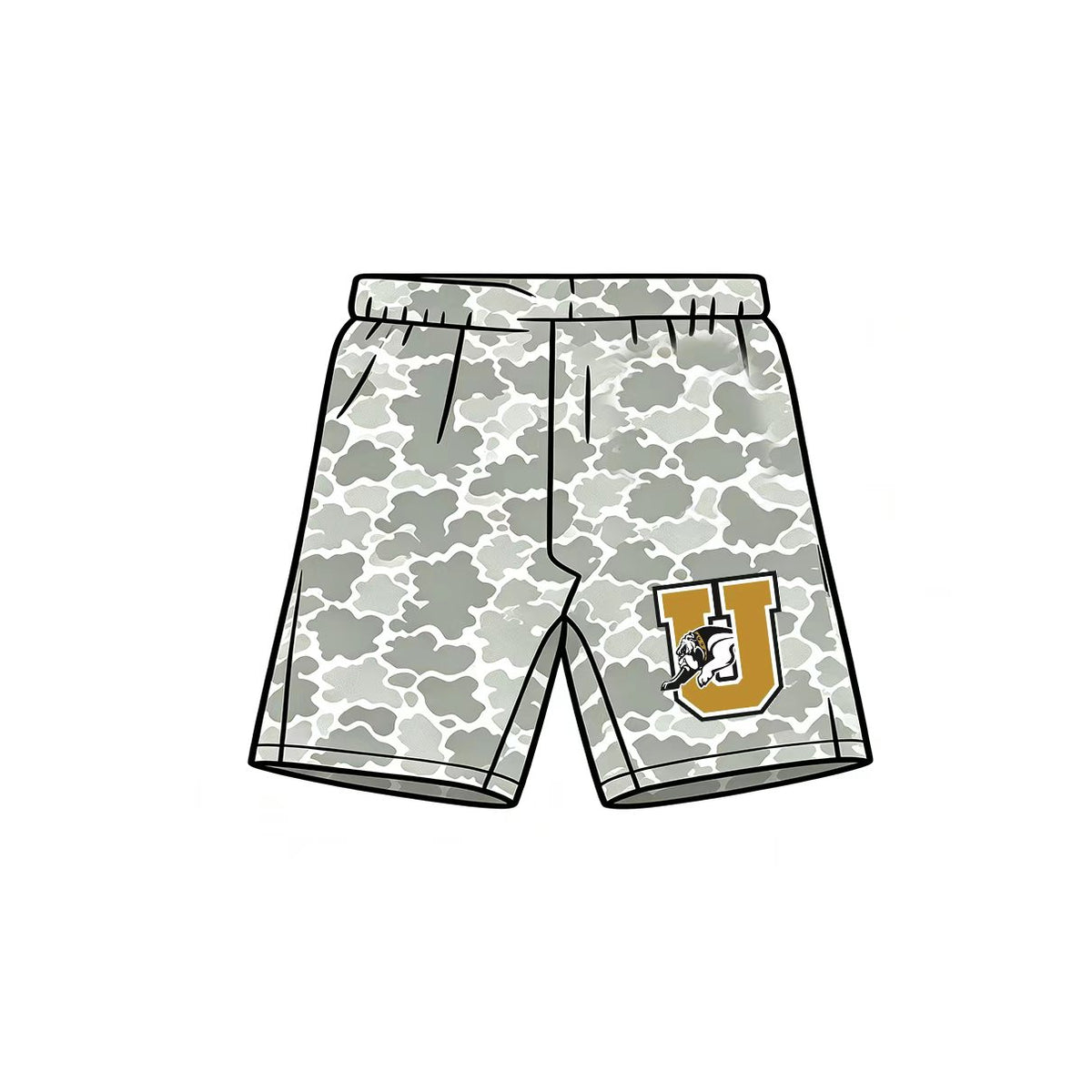 Toddle baby custom team design summer shorts