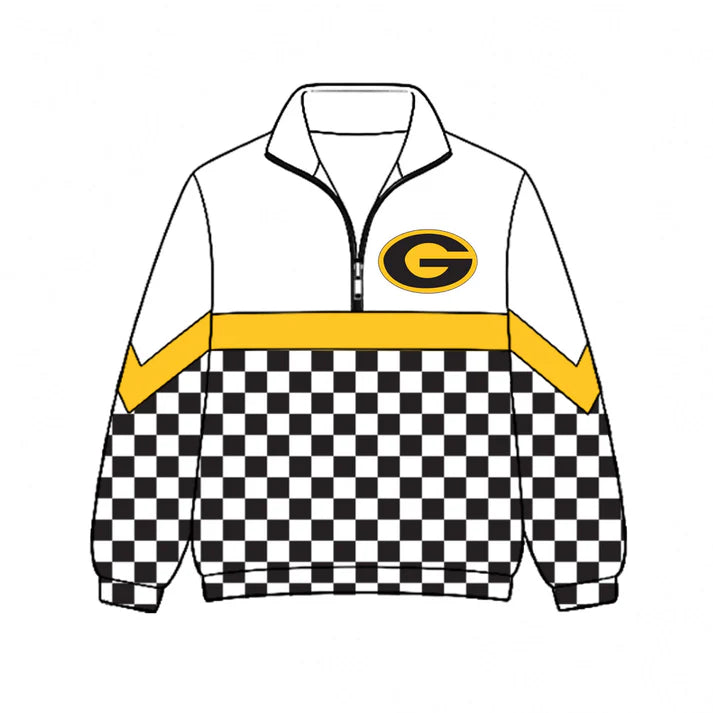 Kids team style long sleeve pullover top