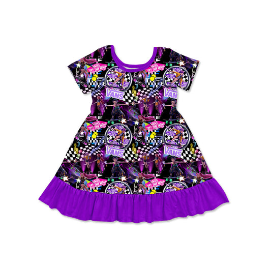 wholesale kids clothes custom kpop design dress