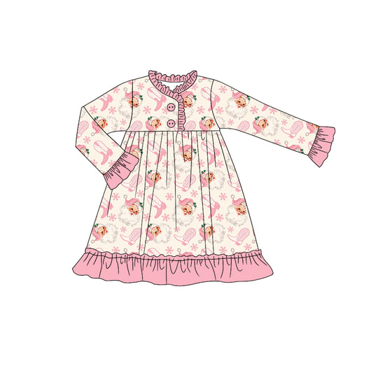 christmas santa claus western dress