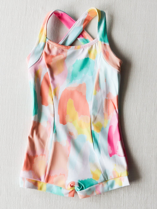 baby girls summer one piece bathing suit