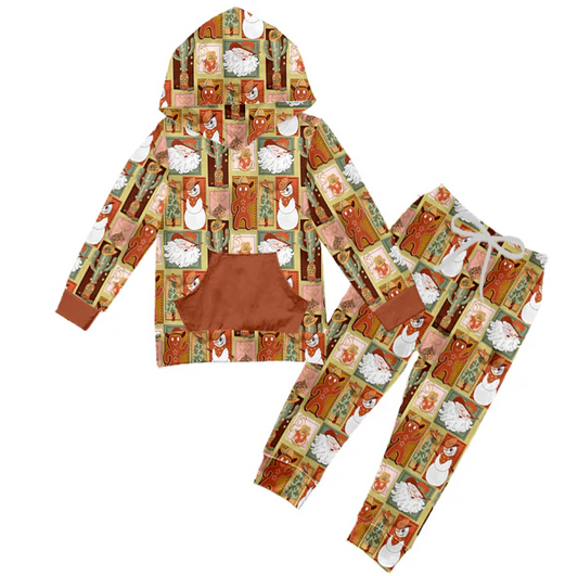 baby girl Christmas gingerbread outfit