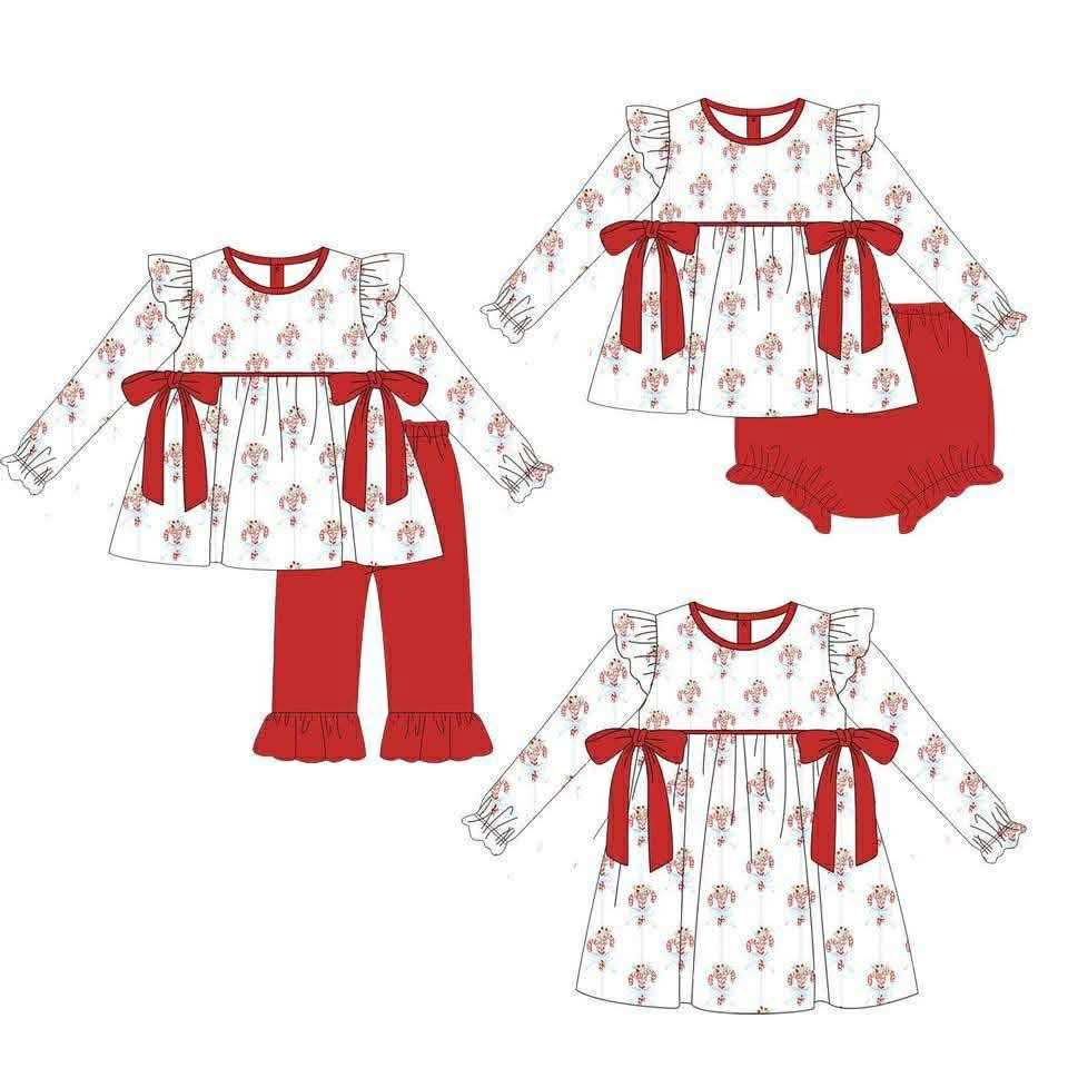 Christmas tree design matching outfit  wholesal factory price