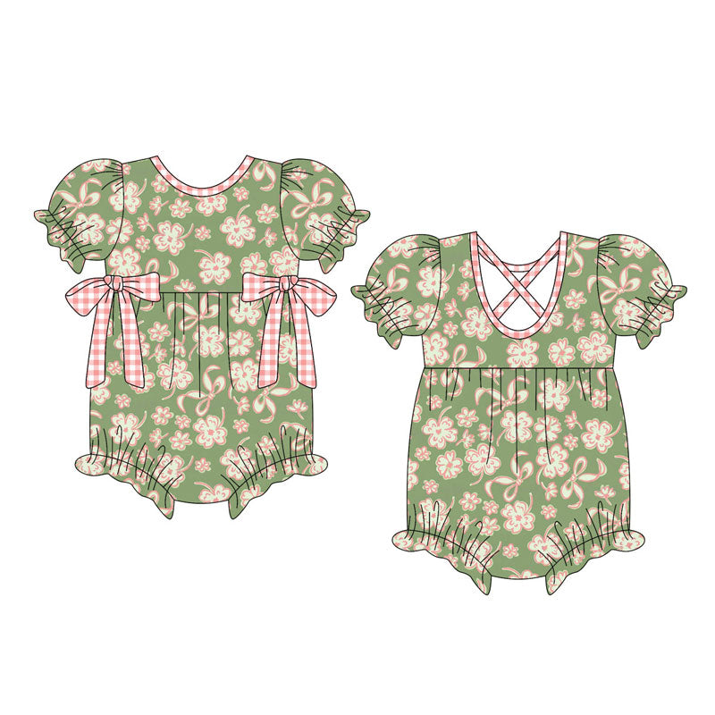 Toddle baby Saint Patrick's Day romper wholesale factory price
