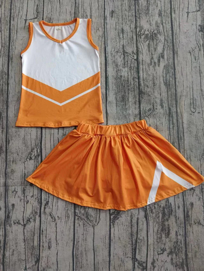 Baby girls custom team cheer outfit add shorts