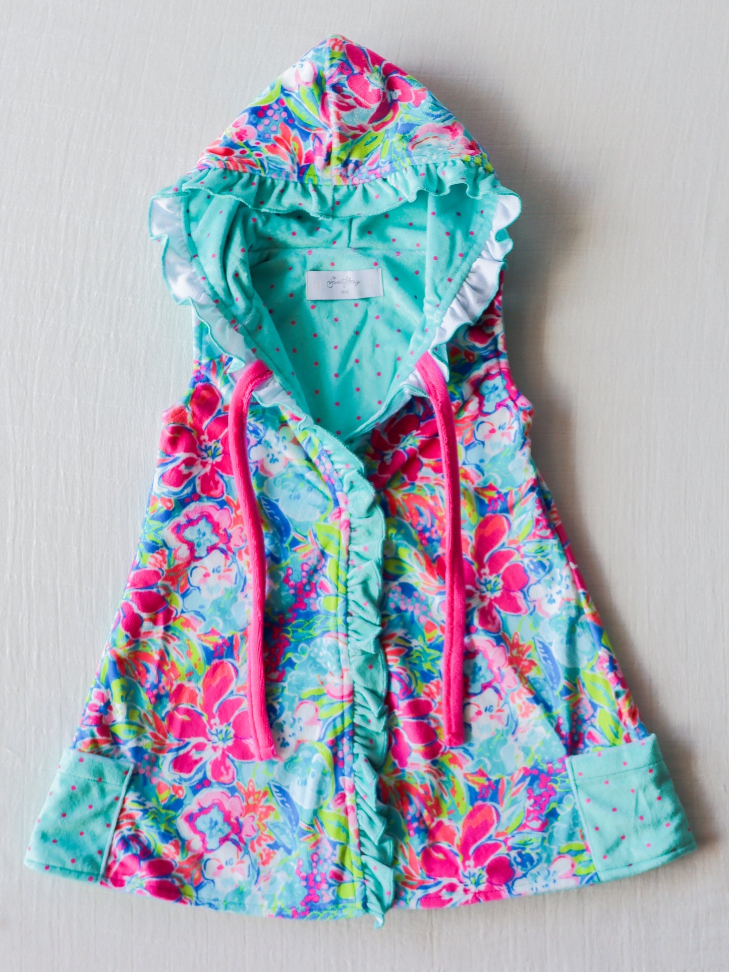 toddle girls swimming coverup