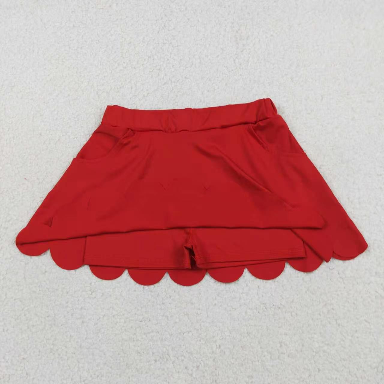Toddle baby girls green active wear skirt shorts